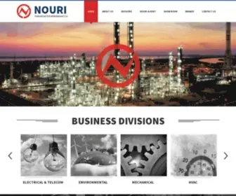 Nie-KWT.com(NOURI Industrial Establishment Co) Screenshot