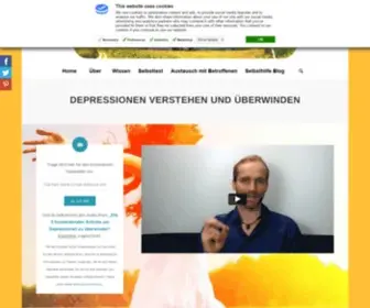 Nie-Mehr-Depressiv.de(Informationen und Selbsthilfe) Screenshot