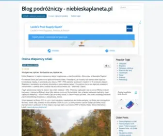 Niebieskaplaneta.pl(Podróże) Screenshot