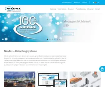 Niedax.de(Niedax GmbH & Co) Screenshot