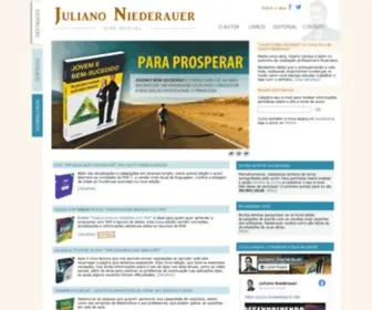 Niederauer.com.br(Site Oficial do Escritor Juliano Niederauer) Screenshot