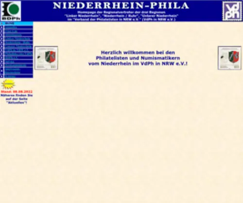 Niederrhein-Phila.de(Niederrhein Phila) Screenshot