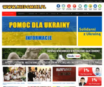Niedomice.pl(Niedomickie Zakłady Celulozy) Screenshot