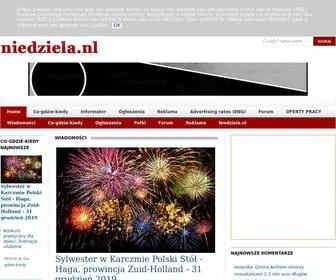 Niedziela.nl(Portal Polonii w Holandii) Screenshot