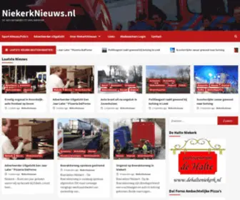 Niekerknieuws.nl(De Nieuwswebsite Van Niekerk) Screenshot