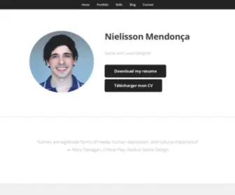 Nielisson.com(Nielisson Mendonça) Screenshot