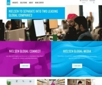 Nielsen.com(Everything®) Screenshot