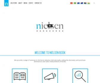 Nielsenbookscan.co.uk(Nielsen Book UK) Screenshot