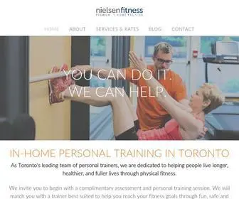 Nielsenfitness.com(In-Home Personal Trainer) Screenshot