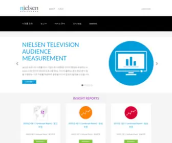 Nielsenkorea.co.kr(Nielsen Korea) Screenshot
