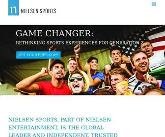 Nielsensports.com(Nielsen Sports) Screenshot