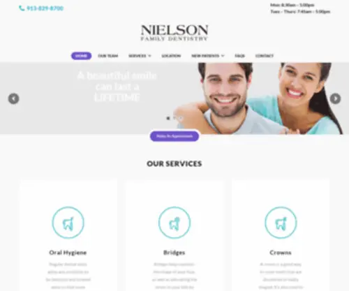 Nielsonfamilydentistry.com(Nielson Family Dentistry) Screenshot