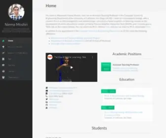 Niema.net(CSE Assistant Teaching Professor) Screenshot