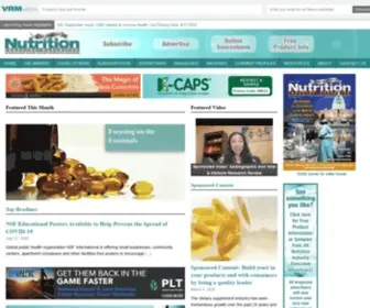 Niemagazine.com(Nutrition Industry Executive Magazine) Screenshot