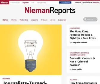 Niemanreports.org(Nieman Reports) Screenshot