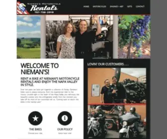 Niemansmotorcyclerentals.com(Nieman's Motorcycle Rentals) Screenshot