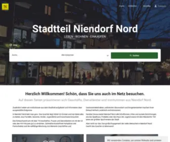 Niendorfnord.de(Stadtteil Niendorf Nord Leben Wohnen Einkaufen) Screenshot