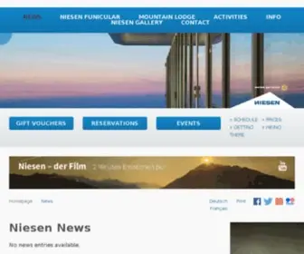 Niesen.ch(Niesen Aktuell) Screenshot