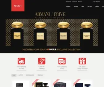 Nieshonline.com(Online Shopping) Screenshot