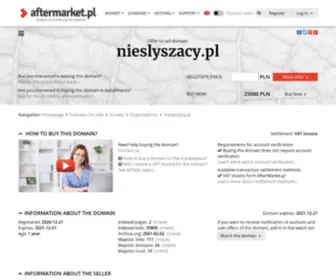 Nieslyszacy.pl(Niesłyszący) Screenshot