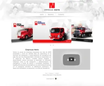 Nieto.com.mx(Grupo Nieto) Screenshot