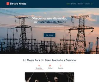 Nietsa.com.pe(Electro Nietsa) Screenshot