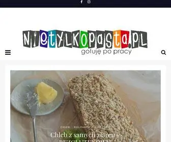 Nietylkopasta.pl(Blog kulinaria/restauracje/podróże) Screenshot