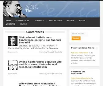 Nietzsche-News.org(The Nietzsche News Center) Screenshot