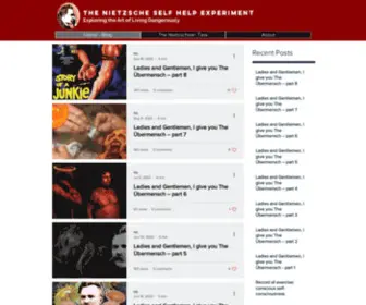 Nietzscheselfhelp.com(Blog) Screenshot