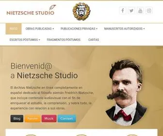 Nietzschestudio.com(Nietzsche Studio) Screenshot