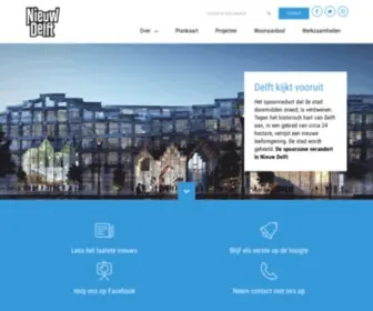 Nieuwdelft.nl(Nieuw Delft) Screenshot