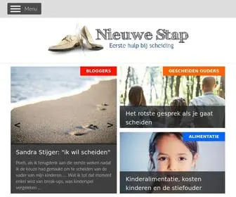 Nieuwestap.nl(Nieuwe Stap) Screenshot