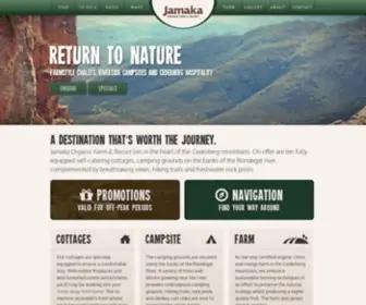 Nieuwoudt-Farm.com(Jamaka Organic Farm & Resort) Screenshot