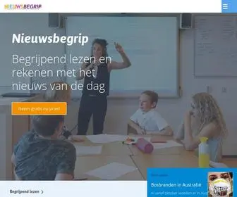 Nieuwsbegrip.nl(Nieuwsbegrip) Screenshot