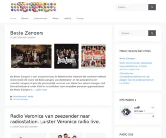 Nieuwsshow.nl(Nieuwsblog over entertainment) Screenshot
