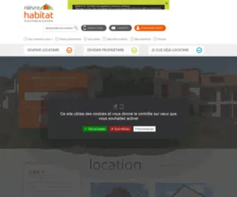 Nievrehabitat.com(Nièvre) Screenshot