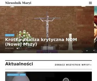 Niewolnikmaryi.com(Niech si) Screenshot