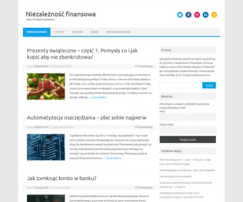 Niezaleznosc-Finansowa.pl(Niezależność finansowa) Screenshot