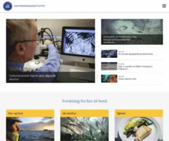 Nifes.no(Miljøgifter) Screenshot
