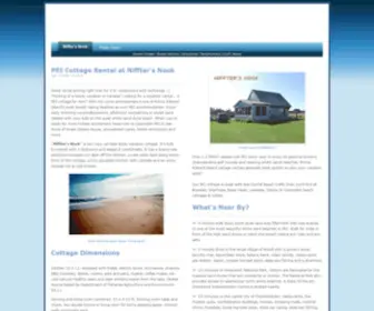 Nifftersnook.com(PEI Cottage Rental) Screenshot