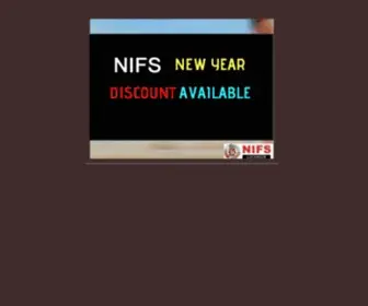 Nifslucknow.com(National Institute of Fire Engineering & Safety Management (NIFS Lucknow)) Screenshot