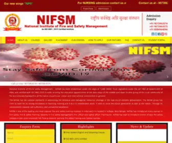 Nifsm.in(Of India Fire safety College) Screenshot