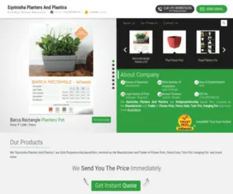 Nifthi.com(Eqvinisha Planters And Plastics) Screenshot