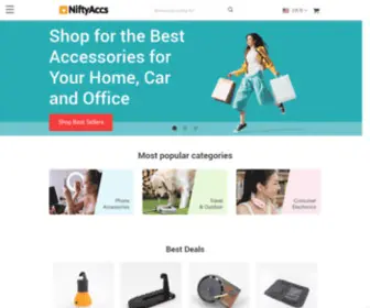 Niftyaccs.com(Online Store With Free Shipping) Screenshot