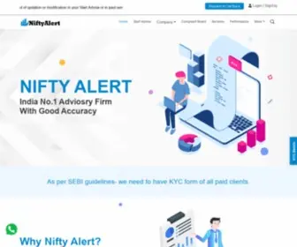 Niftyalert.com(Nifty Alert) Screenshot