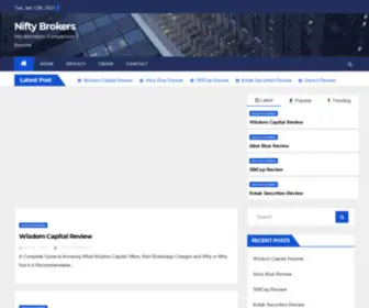 Niftybrokers.com(Trade Brains' brokers) Screenshot