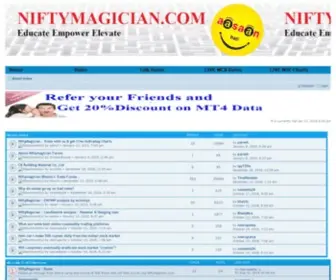 Niftymagician.com(NIFTYMAGICIAN) Screenshot