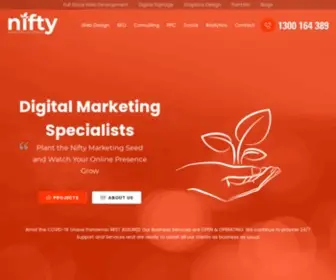 Niftymarketing.com.au(Nifty Marketing Australia) Screenshot