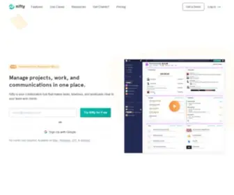 Niftypm.com(Project Management) Screenshot