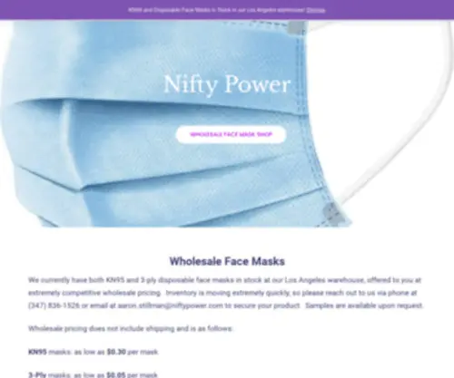 Niftypower.com(Niftypower) Screenshot